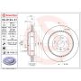 Brembo 09.R124.21 Premium Coated Vented Brake Rotor