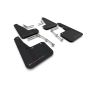 Rally Armor MF74-UR-BLK/GRY Black Mud Flap/Grey Logo
