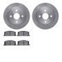 Dynamic Friction 6502-76106 Rotor Kit