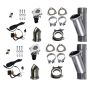 Granatelli Motor Sports 303522D Electronic Exhaust Cutout Systems - Aluminized Mild Steel - Slip Fit