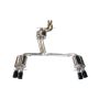 AWE Tuning 3415-42014 Audi B8 / B8.5 S5 Cabrio Touring Edition Exhaust - Resonated - Chrome Silver Tips