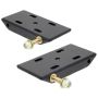 RockJock HD Leaf Spring Plates and Shock Mounts For Use w/ 2 1/2in Springs