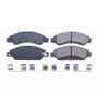 PowerStop 17-1092 PowerStop - Z17 Low-Dust Ceramic Brake Pads with Hardware