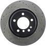 Stoptech 128.34079L Drilled Sport Brake Rotor