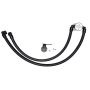 J&L 17-20 Ford F-250 6.2L/7.3L Passenger Side Oil Separator 3.0 - Clear Anodized