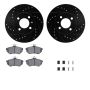 Dynamic Friction 8512-74008 Rotor Kit