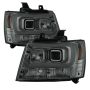 SPYDER 5082589 Projector Headlights - Version 2 - Light Bar DRL - Smoke