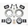 Wilwood 140-7006-D Dynapro Rear Kit 12.19in Drilled Subaru Impreza WRX