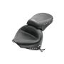 Mustang Motorcycle 75910 Mustang 00-11 Yamaha V-Star 1100 Classic,02-11 V-Star 1100 Silverado 2PC Seat w/Studs - Black