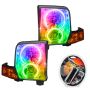 Oracle Lighting 7063-330 SMD Pre-Assembled Headlights, ColorSHIFT