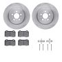 Dynamic Friction 6512-27223 Rotor Kit