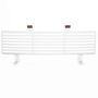 Putco 86165 11-16 Ford SuperDuty - Stainless Steel Bar Design Bumper Grille Inserts