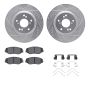 Dynamic Friction 7512-59068 Rotor Kit