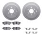 Dynamic Friction 4512-67136 Rotor Kit