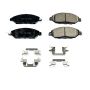 PowerStop 17-1649 PowerStop - Z17 Low-Dust Ceramic Brake Pads with Hardware