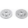 PowerStop JBR1166XPR PowerStop Evolution Performance Drilled, Slotted & Plated Brake Rotor Pair