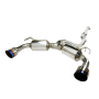 Invidia HS09MEXGD1ST 2009+ Mitsubishi Evo X Dual N1 Titanium Tip Cat-back Exhaust