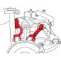 SPECIALTY PRODUCTS COMPANY 67776 RH REAR CAMB ARM & LINK