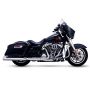 Vance and Hines 16673 Vance & Hines HD Touring 95-16 Torquer 450 Chrome Slip-On Exhaust