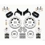Wilwood 140-12022-D Forged Dynalite Front Kit 12.19in Drilled 65-68 Chevy Impala -Drum Spindle