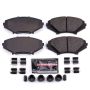 PowerStop Z23-1009 PowerStop - Z23 Daily Driver Carbon-Fiber Ceramic Brake Pads with Hardware Kit