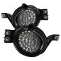 SPYDER 5015600 LED Fog Lights w/Switch - Clear