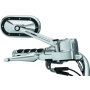 Kuryakyn 1765 Heavy Industry Mirrors Chrome/Black