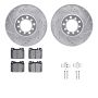 Dynamic Friction 7612-63036 Rotor Kit