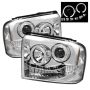 SPYDER 5010551 Projector Headlights - LED Halo - Chrome