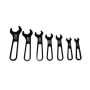 Ti22 PERFORMANCE TIP8530 AN Wrench Set Aluminum -3 Through -16 Black