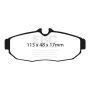 EBC Brakes DP31741C Redstuff Ceramic Low Dust Brake Pads