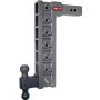 GEN-Y Hitch GH-617 Gen-Y Mega Duty 2.5in Shank 18in Drop 3K TW 21K Hitch w/GH-061 Dual-Ball/GH-0101 Stabilizer Kit