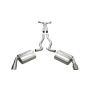 CORSA Performance 14954 Corsa 2010-2013 Chevrolet Camaro Convertible SS 6.2L V8 Manual Polished Sport Cat-Back + XO Exhaust