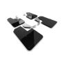 Rally Armor MF85-RR-ST-MBK Black Mud Flap/Metallic Black Logo