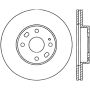 StopTech Power Slot 94-97/99-05 Mazda Miata (01-05 Normal Suspension Only) SportStop Cryo Slotted F