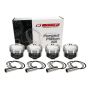 Wiseco KE151M80 Piston Set, Ford, 1.6L, 80.00 mm Bore, European, Set of 4