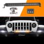 XKGLOW XK064020-DFS-KIT XK Glow Razor Light Bar Fog + Strobe + High Beam Driving Kit 20in