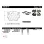 StopTech Performance 00-07 Porsche Boxster S / 06-07 Cayman / 99-05 911 Carrera Front Brake Pads