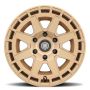 ICON Compass 17x8.5 6x135 6mm Offset 5in BS Satin Brass Wheel