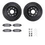Dynamic Friction 8512-75008 Rotor Kit