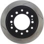 Stoptech 126.44128SR Power Slot 01-07 Toyota Sequoia/03-09 4 Runner / 03-09 Lexus GX470 Slotted Right Rr Rotor