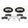Wilwood 140-10789-BK D8-4 Front Caliper Kit Black Corvette C2 / C3 65-82