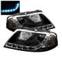 SPYDER 5012302 Projector Headlights - DRL - Black