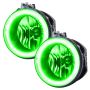 Oracle Lighting 1253-004 LED Waterproof Fog Halo Kit, Green
