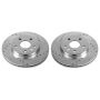 PowerStop AR82134XPR PowerStop Evolution Performance Drilled, Slotted & Plated Brake Rotor Pair