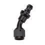 ALLSTAR PERFORMANCE ALL49426 Pushlock Hose End Black 30 Deg Elbow -16