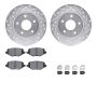 Dynamic Friction 7512-40097 Rotor Kit