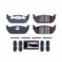 PowerStop Z23-952 PowerStop - Z23 Daily Driver Carbon-Fiber Ceramic Brake Pads with Hardware Kit
