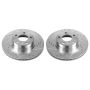PowerStop EBR1238XPR PowerStop Evolution Performance Drilled, Slotted & Plated Brake Rotor Pair