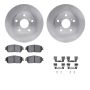 Dynamic Friction 6512-76662 Rotor Kit